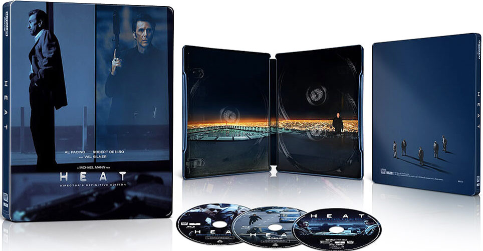 Heat steelbook 4k bluray collector