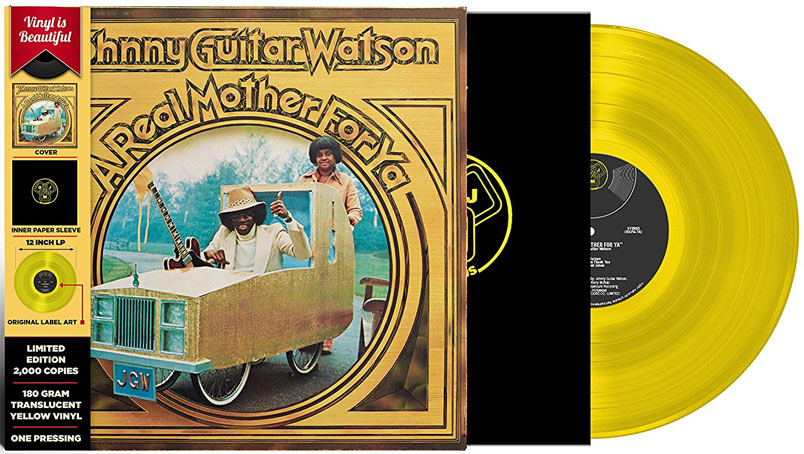 Jonhnny-guitar-Watson-Vinyle-LP-album-2016-A-Real-Mother-For-Ya-limite