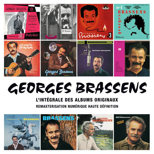 Coffret intégrale Georges Brassens 14CD remasterisé restauré Coffret-integrale-George-Brassens-14CD-edition-remasterise-restaure