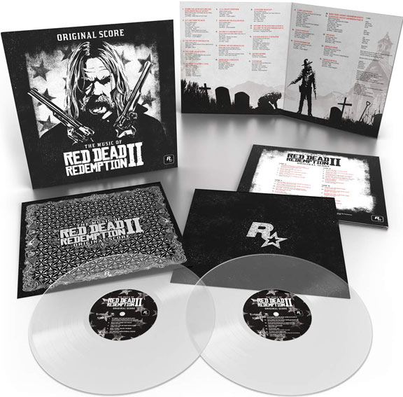 Red dead redemption 2 Vinyle clear transparent 2020
