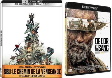 film sisu 1 et 2 en bluray 4K Ultra HD action guerre survival