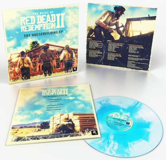 red dead redemption 2 vinyle EP housebuilding 2021