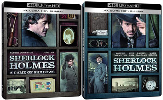 0 shrlock holme steelbook 4k bluray