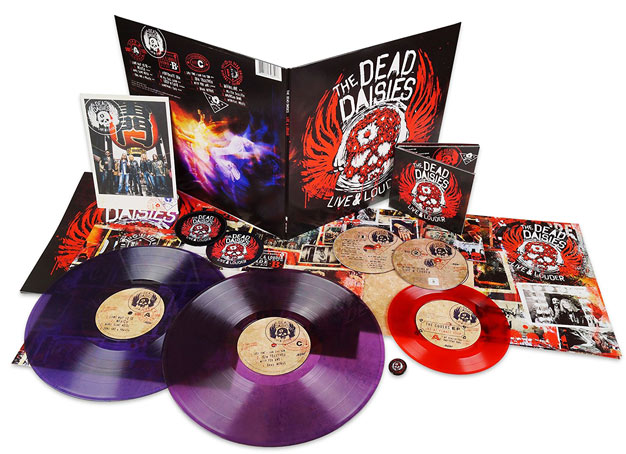 Coffret-Collector-Dead-Daisy-Live-Louder-CD-Vinyle-LP-edition-limitee