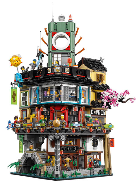 La-ville-ninjago-Lego-Movie-2017-70620