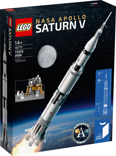 lego nasa fusee apollo saturn 92176