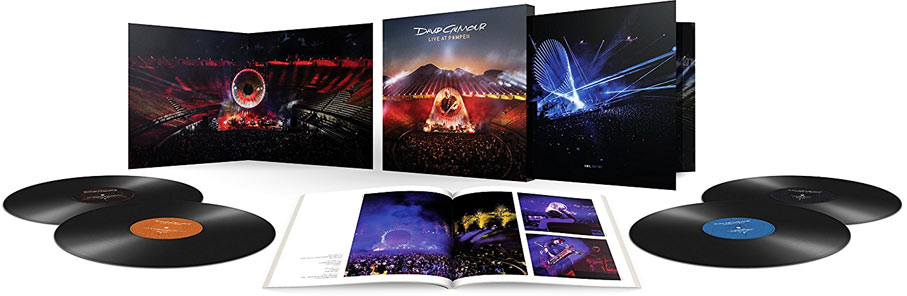 Gilmour Live at Pompeii 2016 édition deluxe 4 Vinyles LP Collector Gilmour-coffret-edition-limitee-collector-Live-Pompeii-4-Vinyles-LP