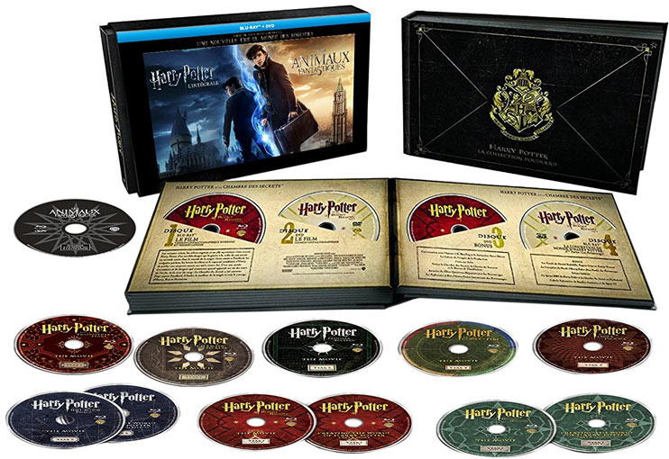 coffret-integrale-harry-potter-Blu-ray-DVD-20-Ans-animaux-fantastiques