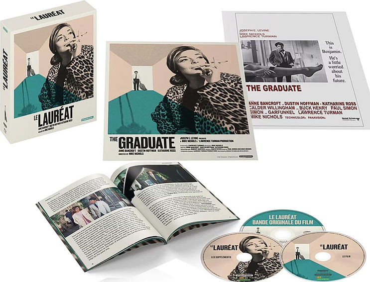 le laureat edition collector bluray 4k ultra hd 2025 fr graduate
