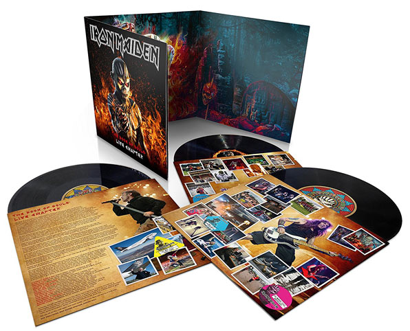 Iron-Mainden-Live-chapter-Book-of-soul-edition-collector-Deluxe-Vinyle-LP