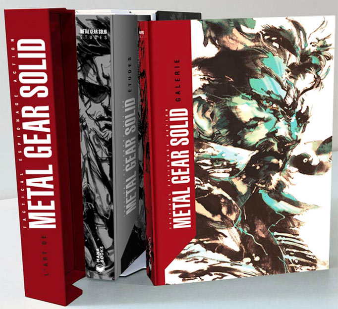 Artbook Metal Gear Solid Encyclopédie Visuelle Mana Book en Français Metal gear solid artbook encyclopedie Francais 2019