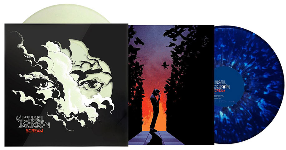 Scream-Michael-Jackson-edition-limitee-2-Vinyles-LP-fluorescent-2017