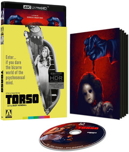 Film horreur slasher coffret collector bluray 4K Goodies