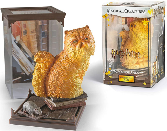 Noble collection harry potter figurine chat crookshanks