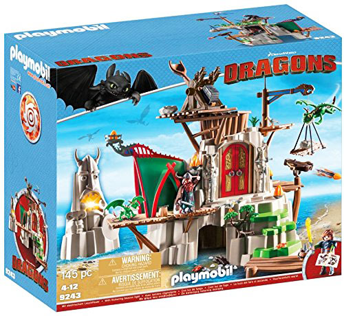 Playmobil-9243-Dragons-Campement-ile-de-Beurk-noel-2017