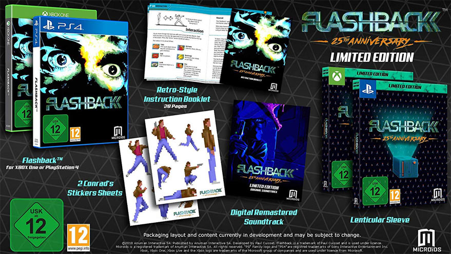 Flashback-PS4-Xbox-One-edition-collector-25th-anniversary-limited-precommande