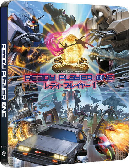 Ready player one bluray 4k ultra hd steelbook collector edition fr asiatique