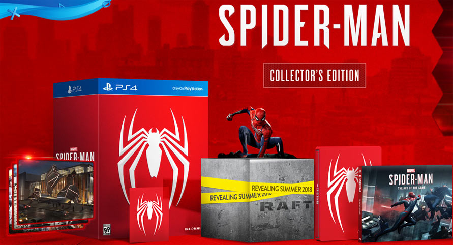 edition-collector-limitee-Spider-Man-PS4-figurine-Marvels