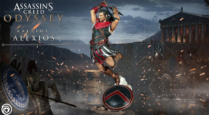 Figurine-collector-assassins-creed-odyssey-2018