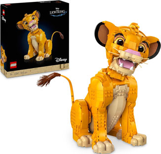 Lego king lion simba