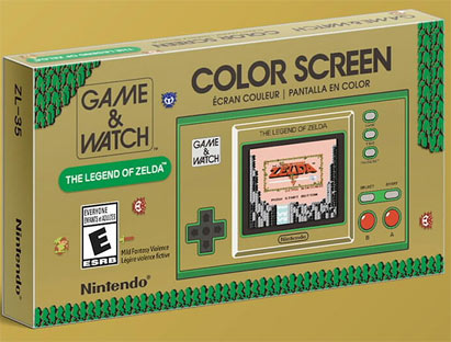 console retro zelda