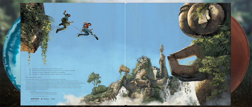 Coffret-collector-bande-originale-Uncharted-lost-legay-edition-limitee-Vinyl-LP