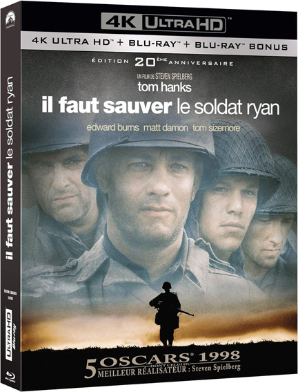 Il faut sauver le soldat ryan bluray 4k ultra hd