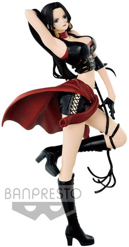 figurine one piece sexy cuir boa diamond ship