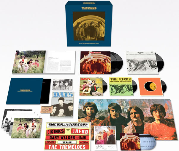 the-kinks-coffret-collector-deluxe-Vinyle-CD-village-green