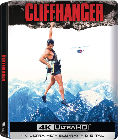 Cliffhanger bluray 4k steelbook collector 2023