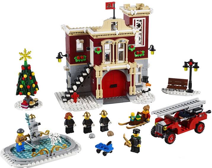 Lego-10263-Winter-Village-Fire-station-collection-pompier-collector