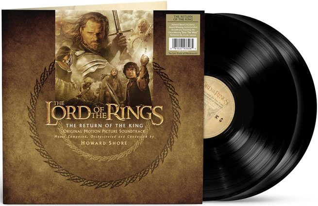 LOTR seigneur des anneaux OST Soundtrack Vinyl 2LP