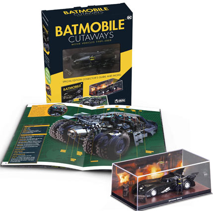 Livre-figurine-Batman-Batmobile