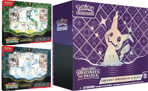 nouvelle collection de cartes pokemon paldea