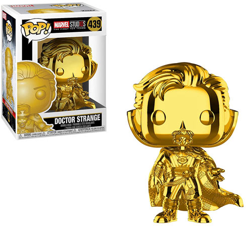 Figurine-funko-Gold-Doctor-Strange-ten-years