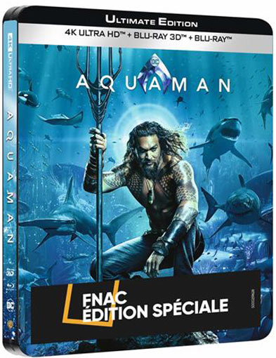aquaman steelbook fnac edition limitee 4K