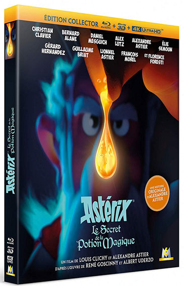 asterix edition collector 2019 Blu ray DVD 3D 4K