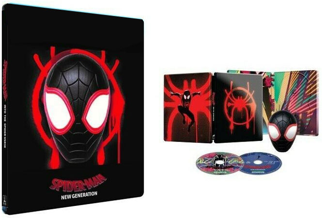 steelbook spiderman new generation magnet ediiton fnac 3D 4K