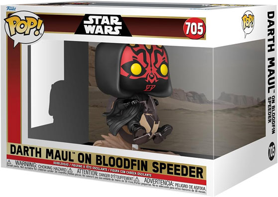 Funko pop dark maul darth maul deluxe speeder edition