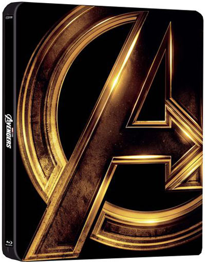 Steelbook trilogie avengers Blu ray DVD