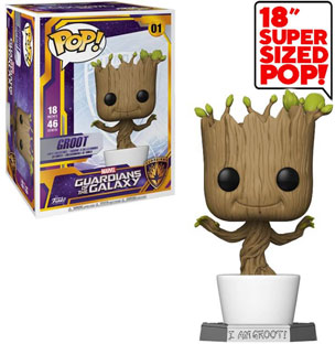 figurine gardien de la galaxie groot