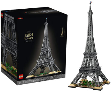 tour eiffel lego 10307