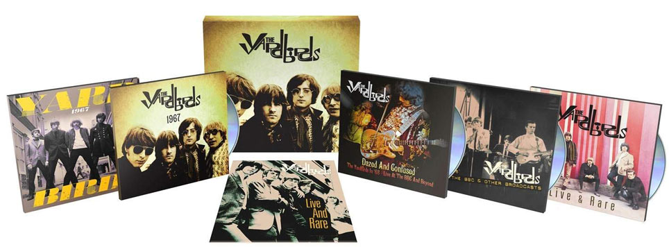 yardbirds coffret collector edition limitee 4CD DVD 2019