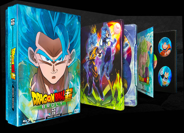 coffret collector super broly dragon ball z super Steelbook