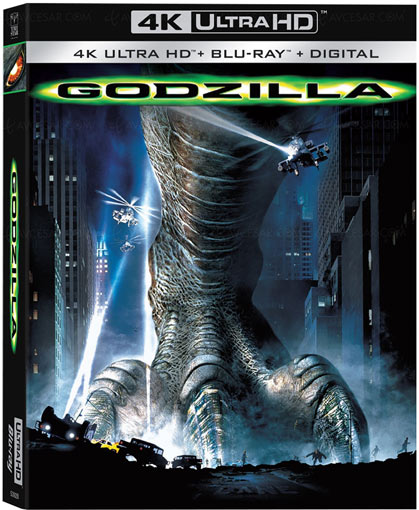 godzilla blu ray 4K film jean reno roland emerich