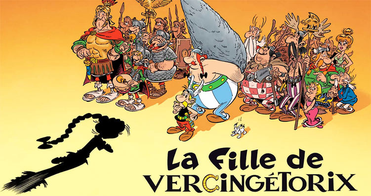 asterix la fill de vercingetorix 2019 BD ediiton limitee collector artbook