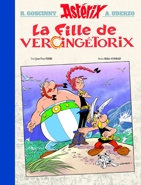 Asterix nouvel album 2019 La fille de Vercingétorix édition limitée artbook la fille de vercingetorix artbook collection BD edition limitee