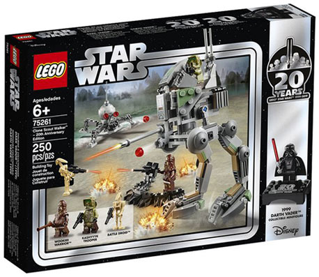 lego star wars 2019 edition speciale 20 anniversaire 75261