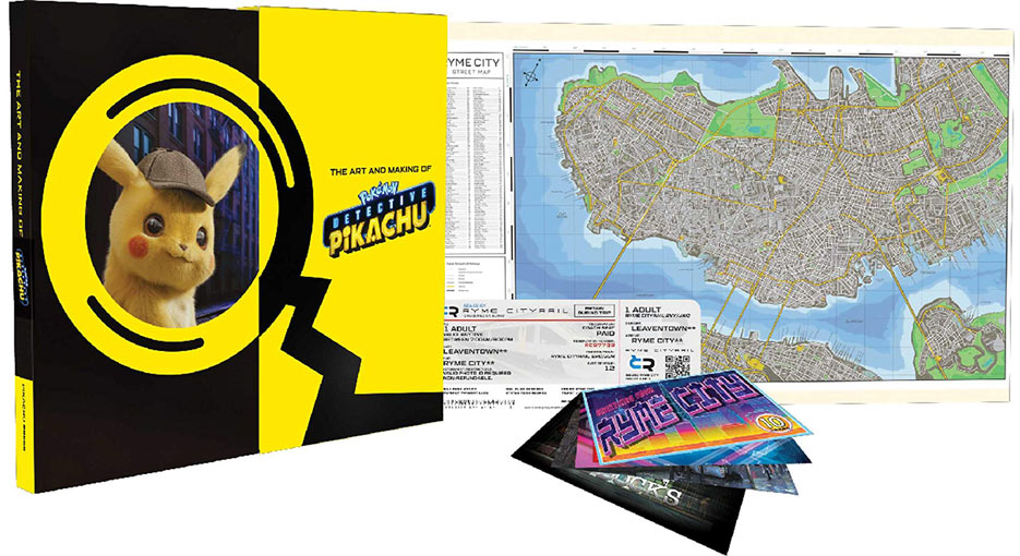Detective pikachu Artbook edition deluxe collector dark horse