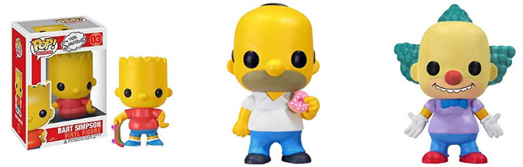 Funko Simpsons rare première figurines funko pop